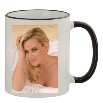 Jenny McCarthy 11oz Colored Rim & Handle Mug