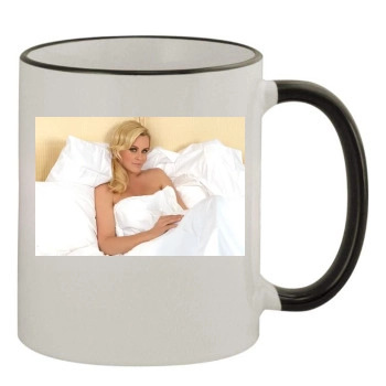 Jenny McCarthy 11oz Colored Rim & Handle Mug