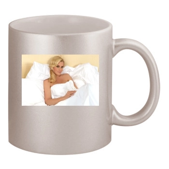 Jenny McCarthy 11oz Metallic Silver Mug