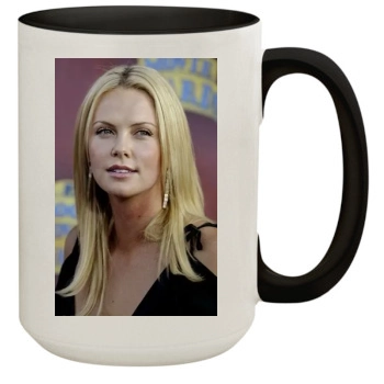 Charlize Theron 15oz Colored Inner & Handle Mug