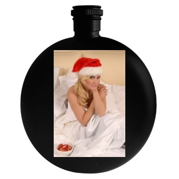 Jenny McCarthy Round Flask