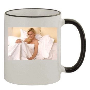 Jenny McCarthy 11oz Colored Rim & Handle Mug