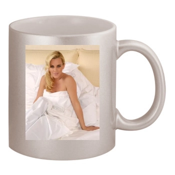 Jenny McCarthy 11oz Metallic Silver Mug