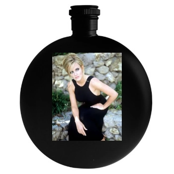 Jenny McCarthy Round Flask