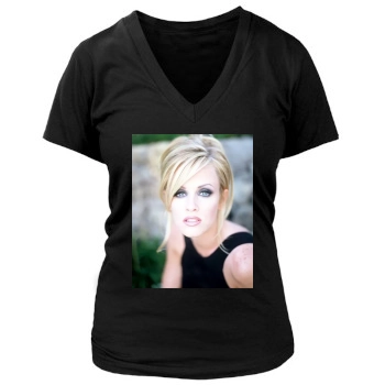 Jenny McCarthy Women's Deep V-Neck TShirt