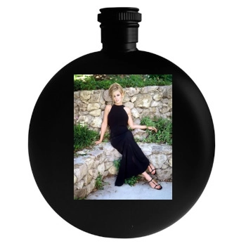 Jenny McCarthy Round Flask