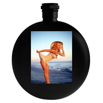 Jenny McCarthy Round Flask