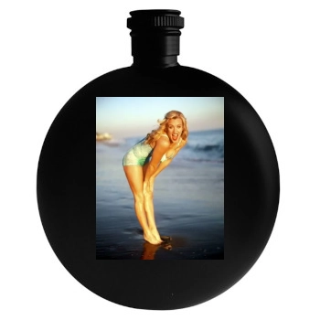 Jenny McCarthy Round Flask