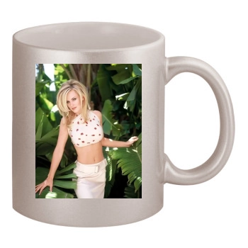 Jenny McCarthy 11oz Metallic Silver Mug