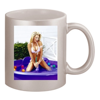 Jenny McCarthy 11oz Metallic Silver Mug