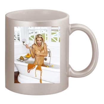 Jenny McCarthy 11oz Metallic Silver Mug