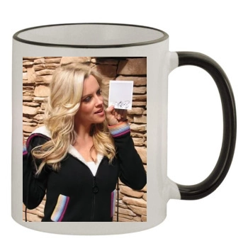 Jenny McCarthy 11oz Colored Rim & Handle Mug