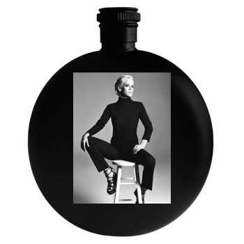 Jenny McCarthy Round Flask