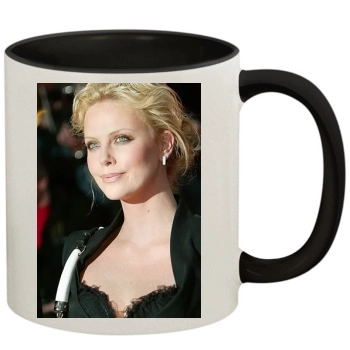 Charlize Theron 11oz Colored Inner & Handle Mug