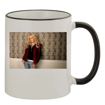 Jenny McCarthy 11oz Colored Rim & Handle Mug