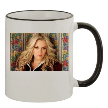 Jenny McCarthy 11oz Colored Rim & Handle Mug