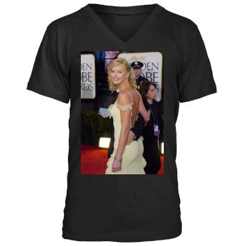 Charlize Theron Men's V-Neck T-Shirt