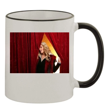 Jenny McCarthy 11oz Colored Rim & Handle Mug