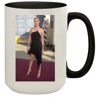 Charlize Theron 15oz Colored Inner & Handle Mug