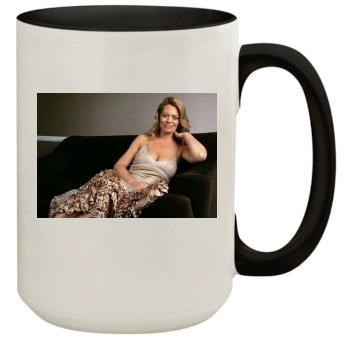 Jeri Ryan 15oz Colored Inner & Handle Mug