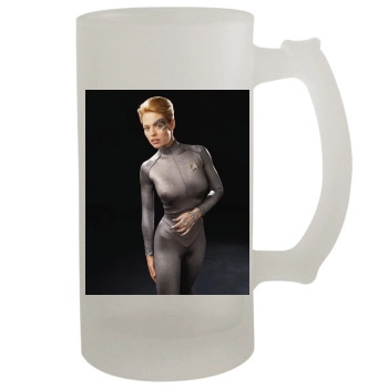 Jeri Ryan 16oz Frosted Beer Stein