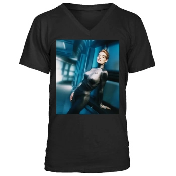 Jeri Ryan Men's V-Neck T-Shirt