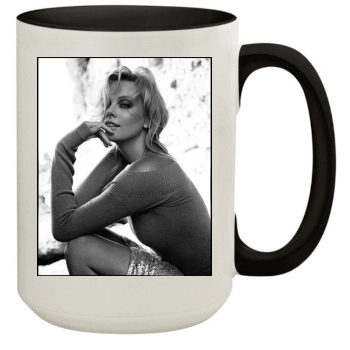 Charlize Theron 15oz Colored Inner & Handle Mug