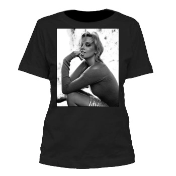 Charlize Theron Women's Cut T-Shirt