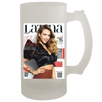 Jessica Alba 16oz Frosted Beer Stein