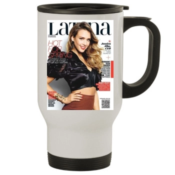 Jessica Alba Stainless Steel Travel Mug