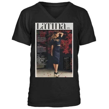 Jessica Alba Men's V-Neck T-Shirt