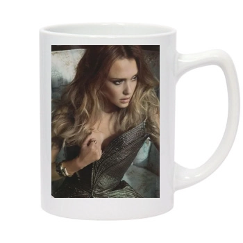 Jessica Alba 14oz White Statesman Mug