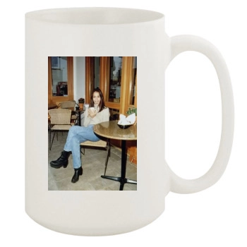 Jessica Alba 15oz White Mug