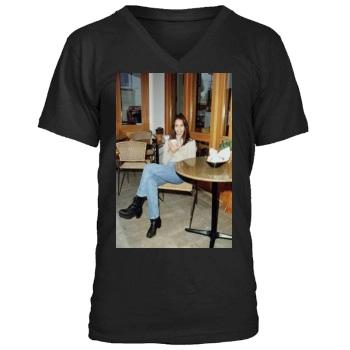 Jessica Alba Men's V-Neck T-Shirt