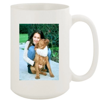 Jessica Alba 15oz White Mug