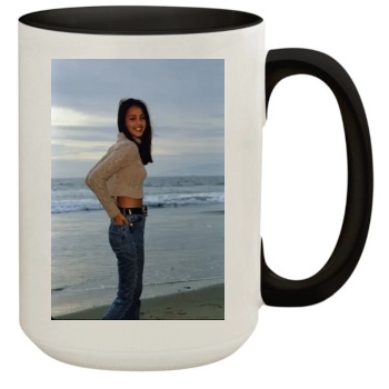 Jessica Alba 15oz Colored Inner & Handle Mug