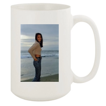 Jessica Alba 15oz White Mug