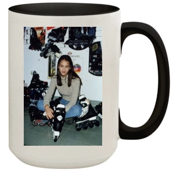 Jessica Alba 15oz Colored Inner & Handle Mug