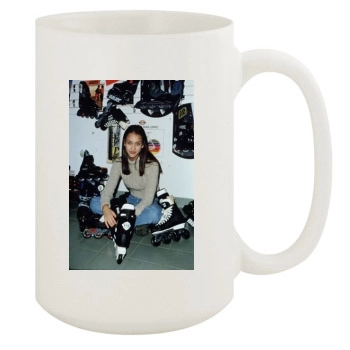 Jessica Alba 15oz White Mug