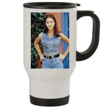 Jessica Alba Stainless Steel Travel Mug