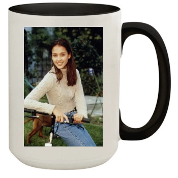 Jessica Alba 15oz Colored Inner & Handle Mug