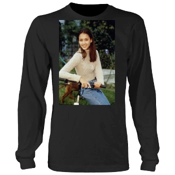 Jessica Alba Men's Heavy Long Sleeve TShirt