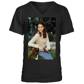 Jessica Alba Men's V-Neck T-Shirt