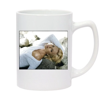 Charlize Theron 14oz White Statesman Mug