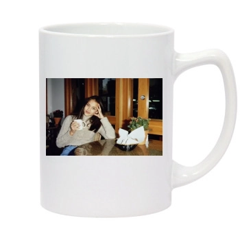 Jessica Alba 14oz White Statesman Mug