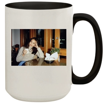 Jessica Alba 15oz Colored Inner & Handle Mug