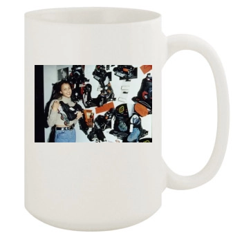 Jessica Alba 15oz White Mug