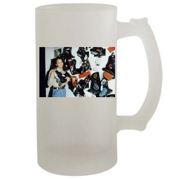 Jessica Alba 16oz Frosted Beer Stein