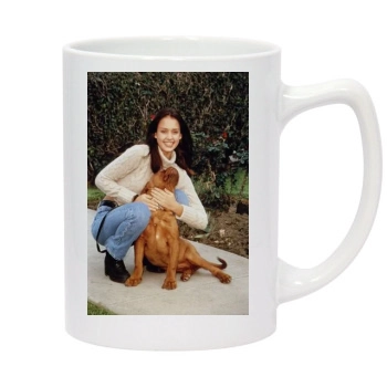 Jessica Alba 14oz White Statesman Mug