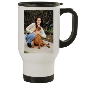 Jessica Alba Stainless Steel Travel Mug